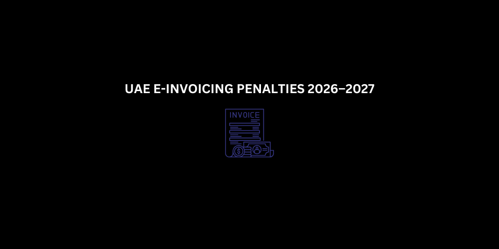 UAE E-INVOICING PENALTIES 2026–2027 | Techno Digital